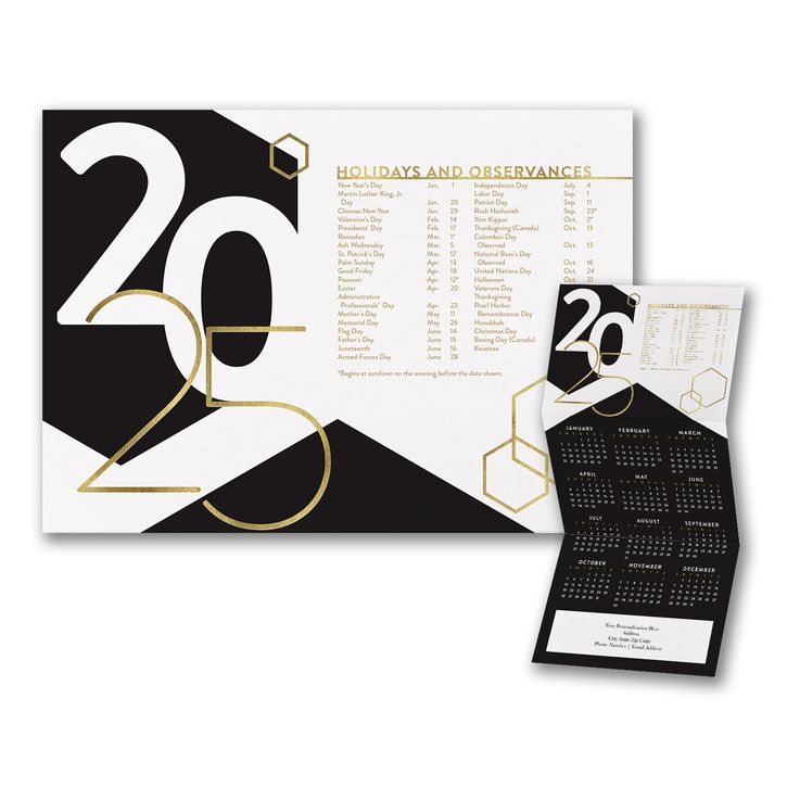 New Year & Calendar Cards